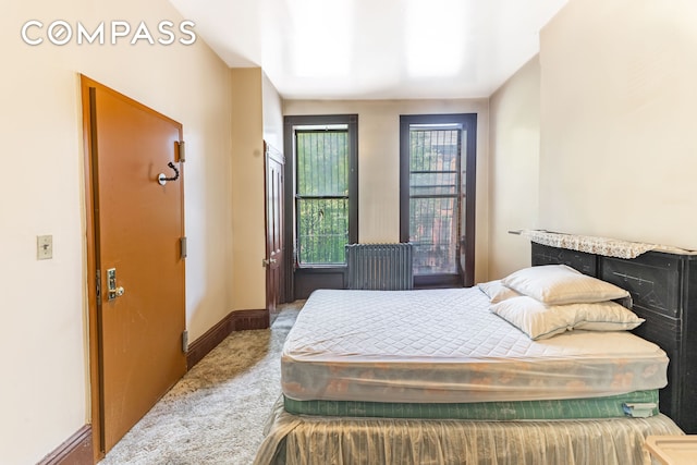 1274 Herkimer St, New York City, NY 11233 - carpeted bedroom with baseboards