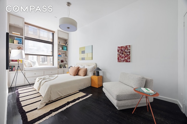 100 Reade St Unit 3C, New York City, NY 10013 - bedroom with dark wood-type flooring