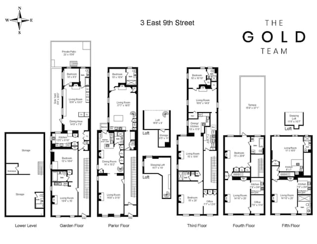 3 E 9th St, New York City, NY 10003 - property floor plan