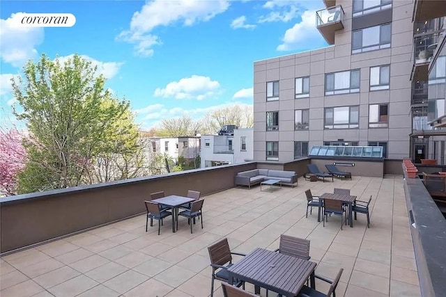 500 4th Ave Unit 10I, New York City, NY 11215 - view of patio with outdoor dining area