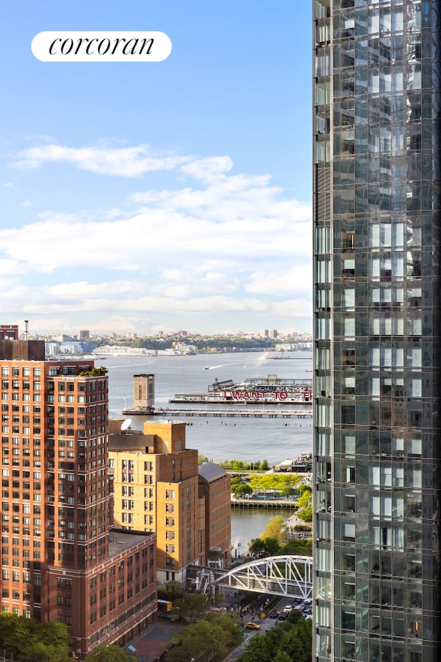 100 Barclay St Unit 20B, New York City, NY 10007 - city view with a nearby body of water and a notable bridge