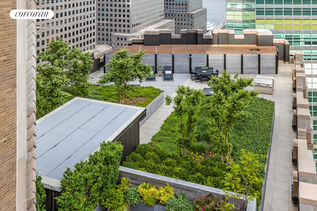 100 Barclay St Unit 20B, New York City, NY 10007 - drone / aerial view