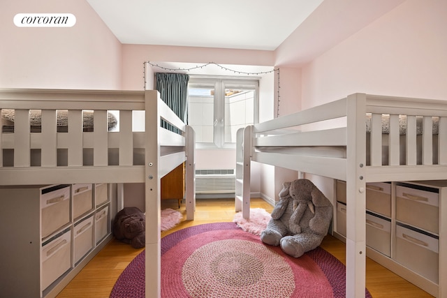 145 Park Pl Unit 5E, New York City, NY 11217 - bedroom with light wood finished floors