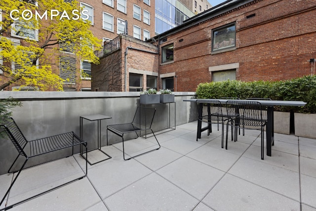 view of patio
