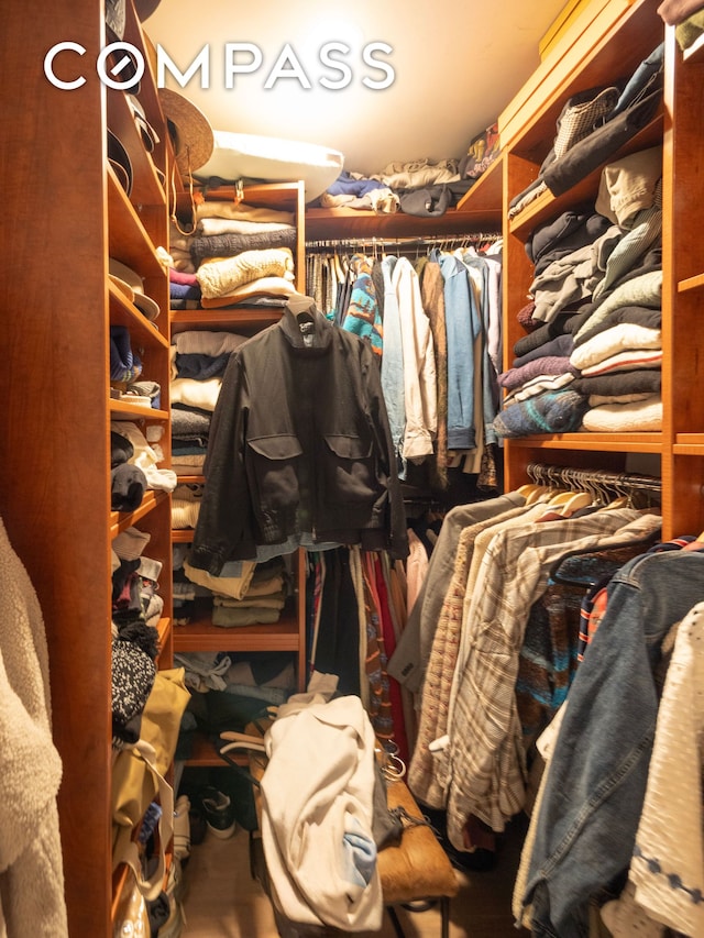 84 Front St Unit 5E, New York City, NY 11201 - view of walk in closet
