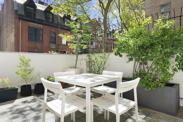 546 E 87th St, New York City, NY 10128 - view of patio / terrace featuring outdoor dining space