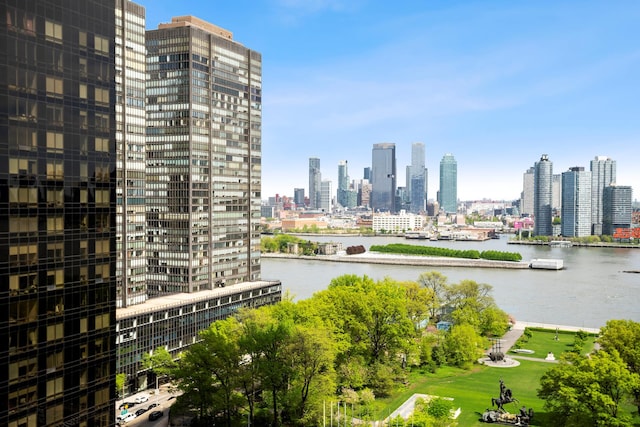 city view featuring a nearby body of water