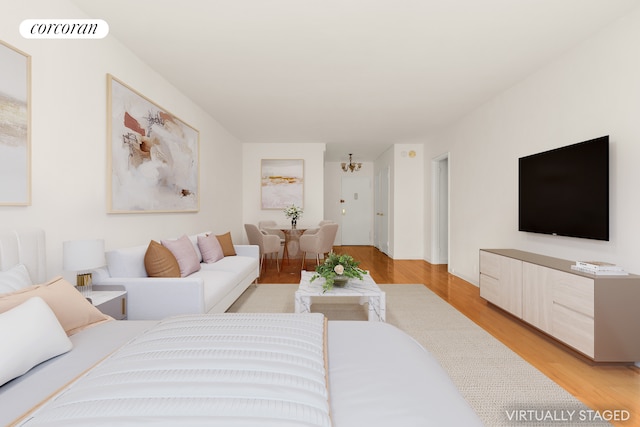 405 E 63rd St Unit 5N, New York City, NY 10065 - bedroom with light wood-type flooring