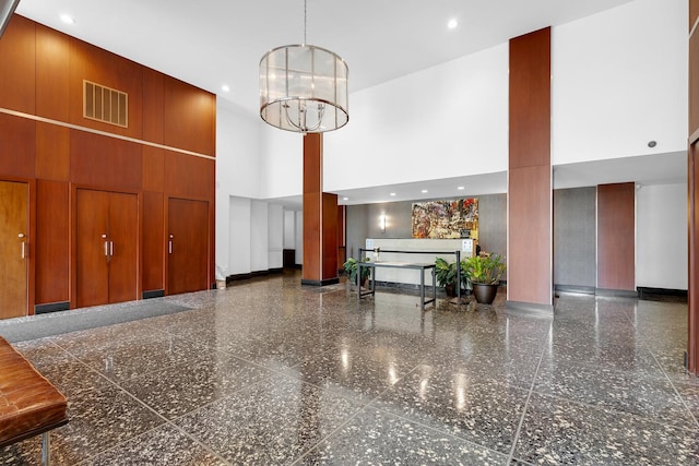 9201 Shore Rd Unit C201, New York City, NY 11209 - building lobby featuring a high ceiling