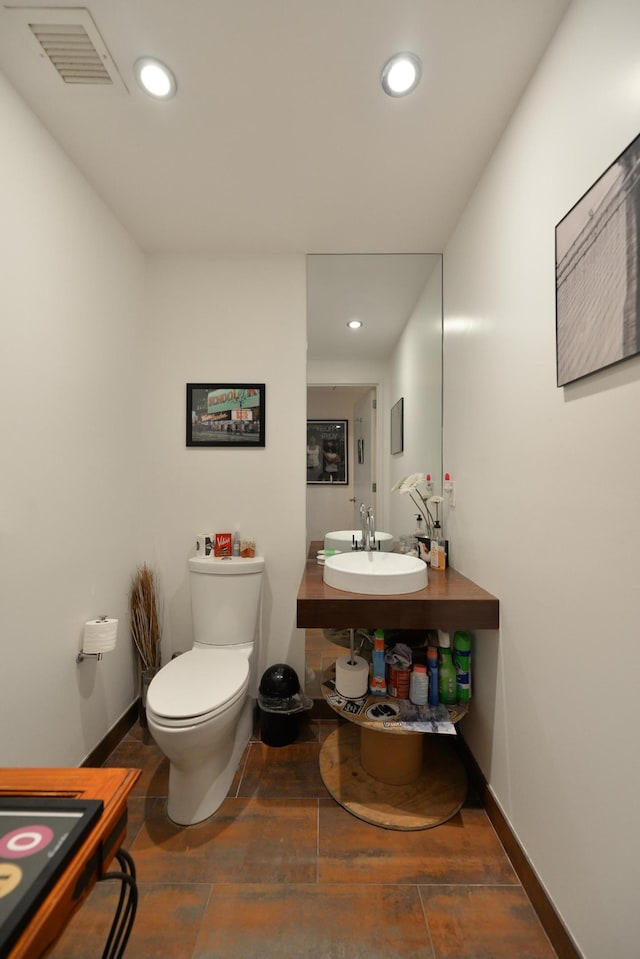 2 Northside Piers Unit 5-U, New York City, NY 11249 - bathroom featuring recessed lighting and wood finished floors