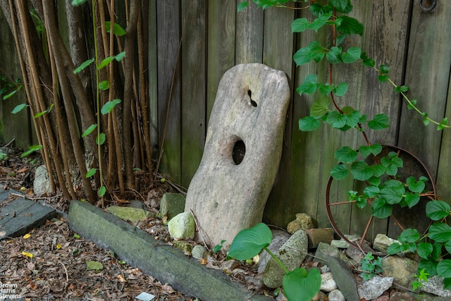 exterior view of fence