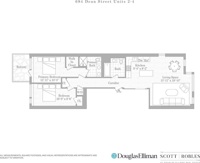 684 Dean St Unit 4, New York City, NY 11238 - home floor plan