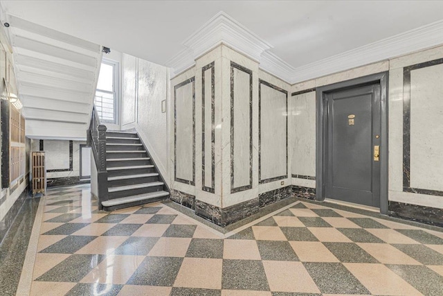 3400 Wayne Ave Unit C51, New York City, NY 10467 - foyer featuring stairway