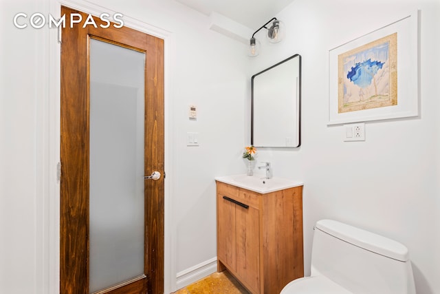37 Powers St Unit 1A, New York City, NY 11211 - bathroom with vanity and toilet