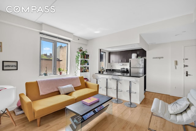 1810 3rd Ave Unit A7D, New York City, NY 10029 - living area with light wood-type flooring