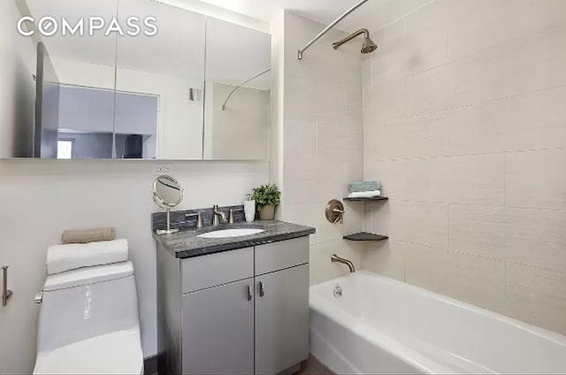 1810 3rd Ave Unit A7D, New York City, NY 10029 - full bathroom with shower / tub combination, vanity, and toilet