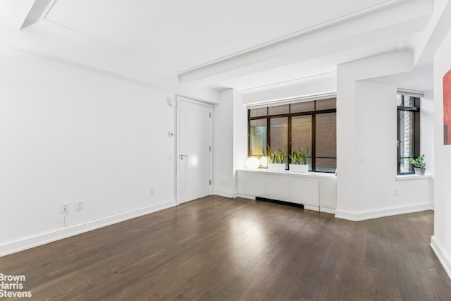 130 W 12th St Unit 1A, New York City, NY 10011 - unfurnished room featuring wood finished floors and baseboards