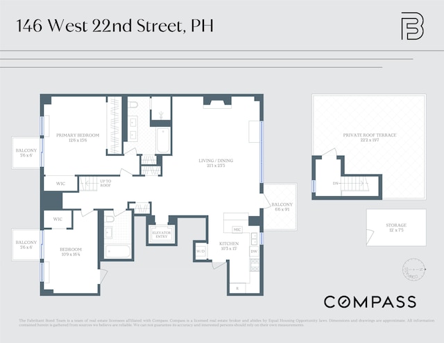146-148 W 22nd St Ph, Ph, New York City, NY 10011 - home floor plan