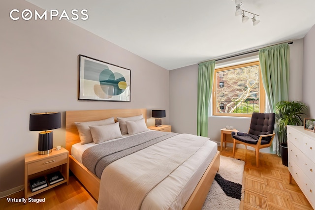 680 Washington St Unit 1B, New York City, NY 10014 - bedroom with track lighting
