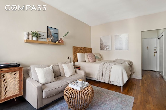 148 E 84th St Unit 4A, New York City, NY 10028 - bedroom with hardwood / wood-style floors