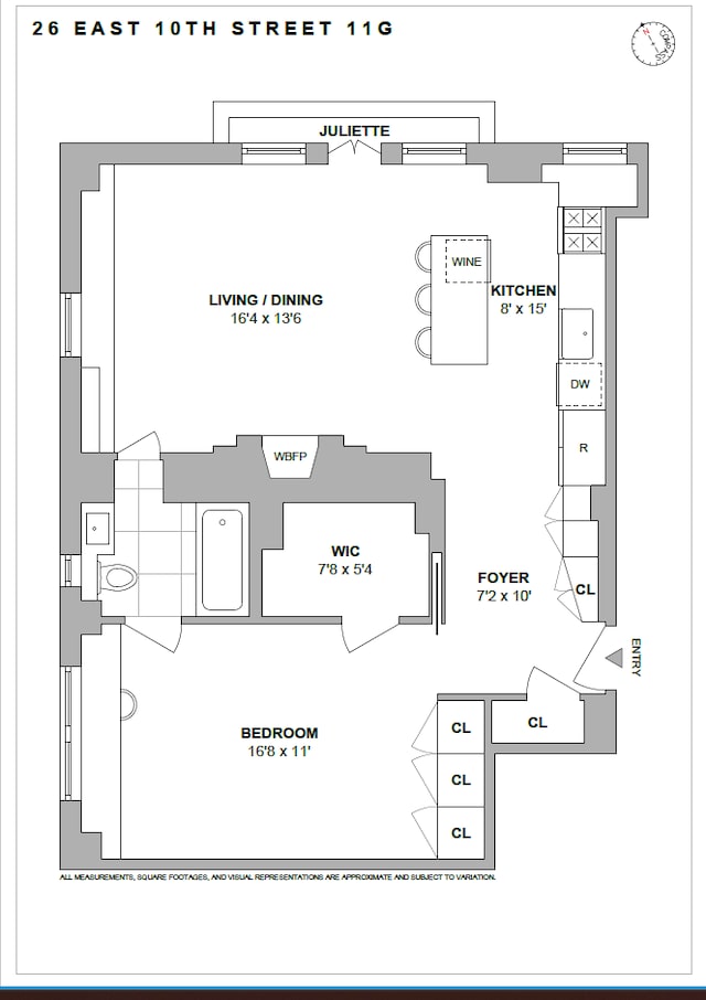 floor plan / room layout