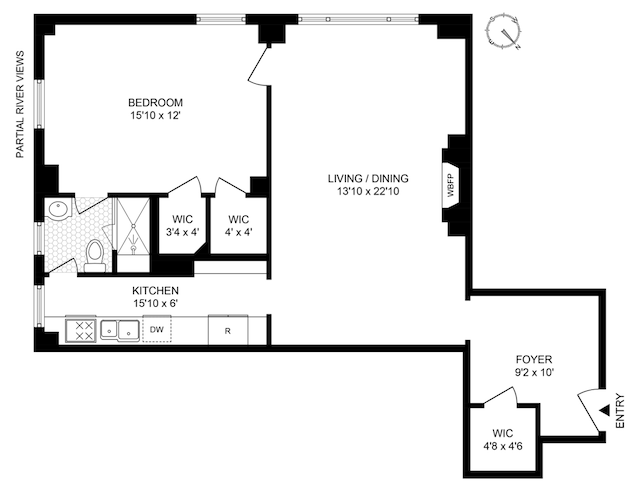 floor plan / room layout