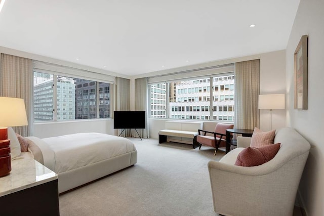 475 Park Ave Unit 15A, New York City, NY 10022 - bedroom with carpet