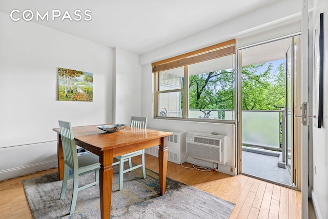 1065 Vermont St Unit 4L, New York City, NY 11207 - dining area featuring hardwood / wood-style floors