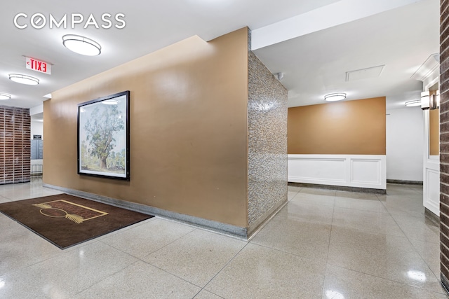 1065 Vermont St Unit 4L, New York City, NY 11207 - lobby featuring a wainscoted wall