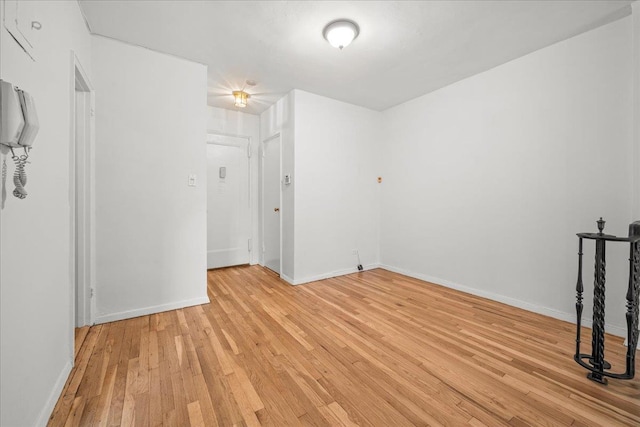 3601 Johnson Ave Unit 5K, New York City, NY 10463 - unfurnished room featuring light wood-style flooring and baseboards