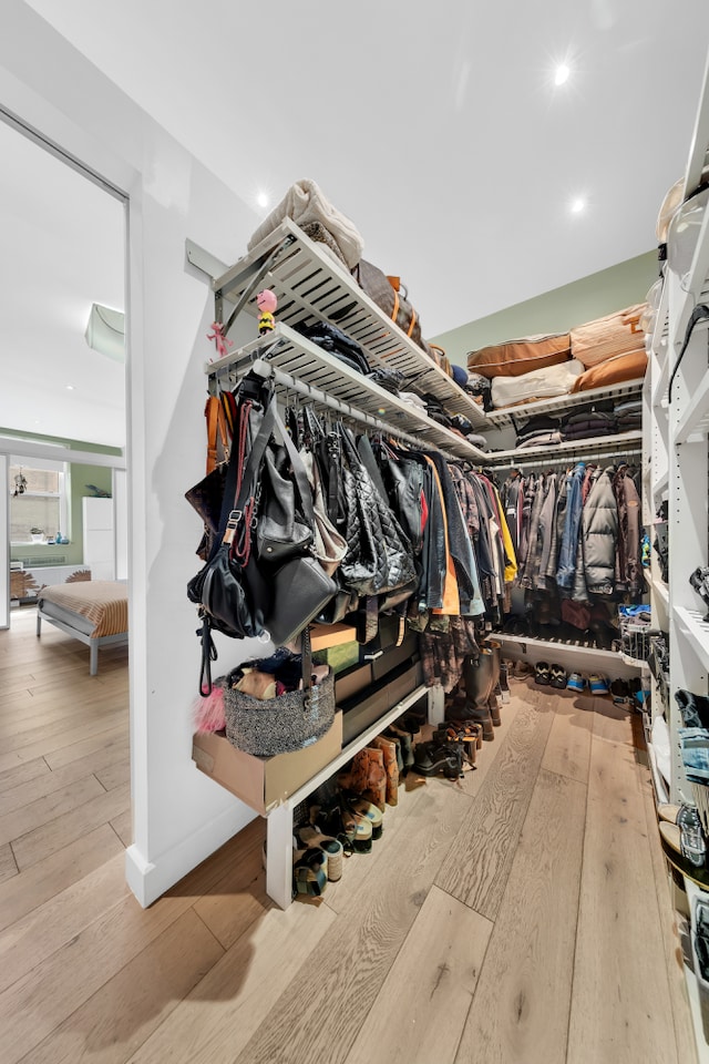 131 5th Ave Unit 601, New York City, NY 10011 - walk in closet with wood-type flooring