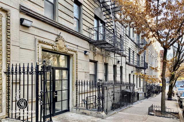 65 W 107th St Unit 4D, New York City, NY 10025 - doorway to property with fence