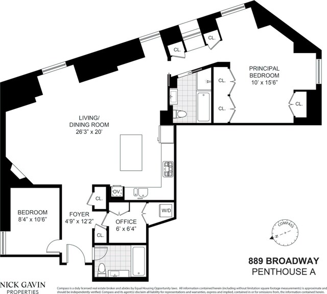 889 Broadway Pha, Pha, New York City, NY 10003 - property floor plan