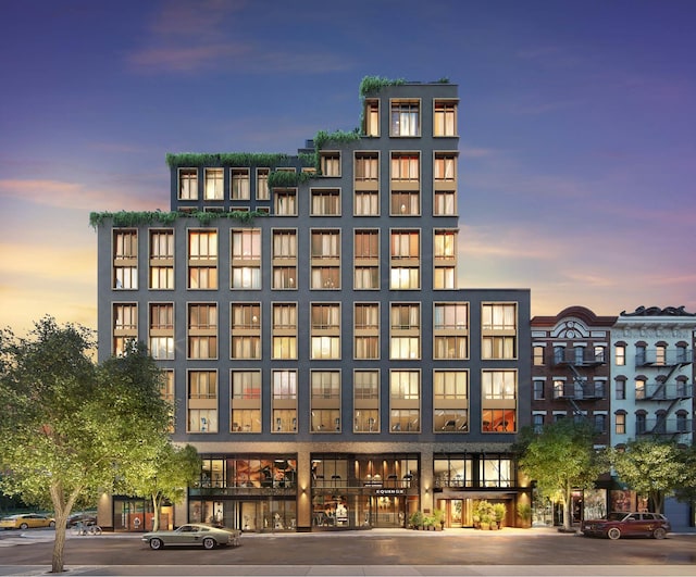196 Orchard St Unit 7J, New York City, NY 10002 - view of property at dusk