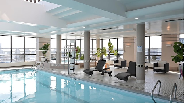 415 E 37th St Unit 31D, New York City, NY 10016 - view of indoor pool