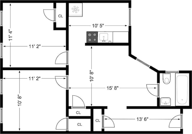 floor plan / room layout