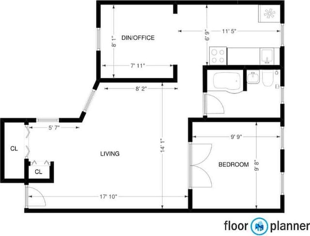 floor plan / room layout