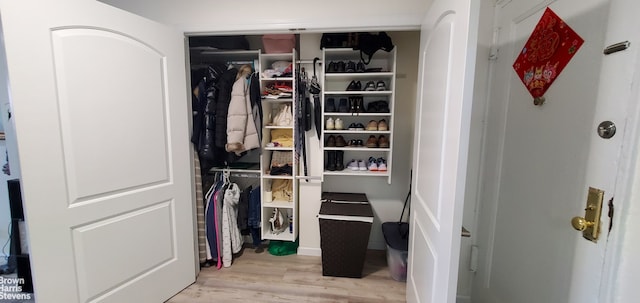 view of closet