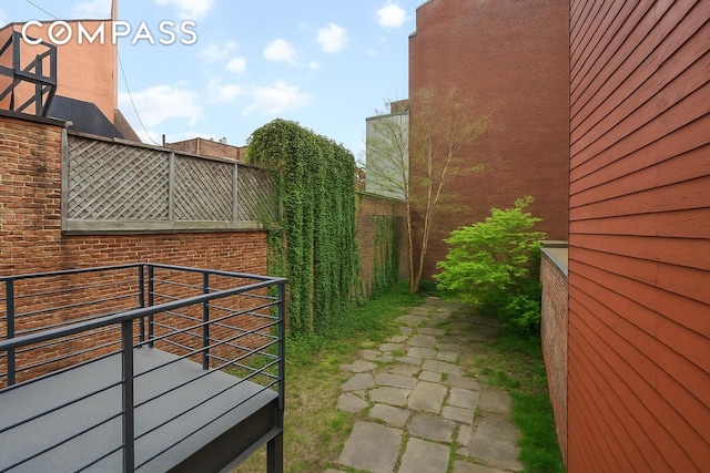 view of yard