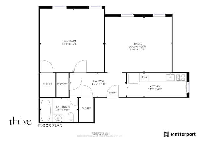 floor plan / room layout