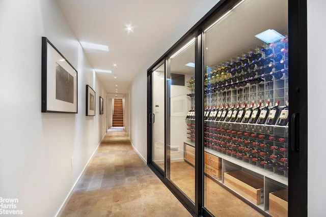 251 E 61st St, New York City, NY 10065 - wine cellar with baseboards