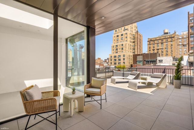 48 W 85th St, New York City, NY 10024 - view of patio featuring a city view and a balcony