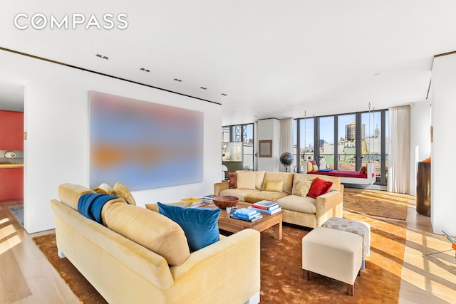 27 Wooster St Ph, Ph, New York City, NY 10013 - living area featuring a view of city