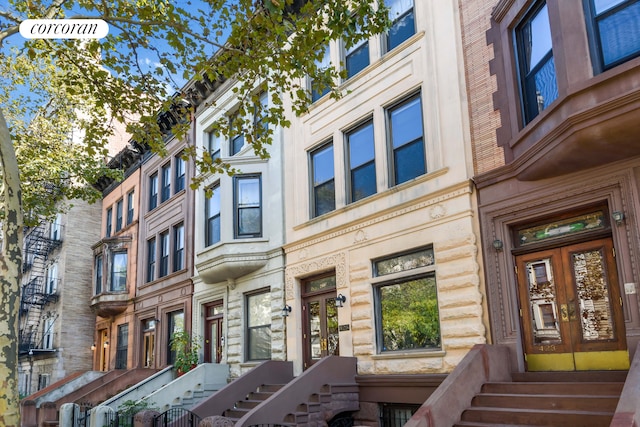 425 Convent Ave, New York City, NY 10031 - view of front of house featuring french doors