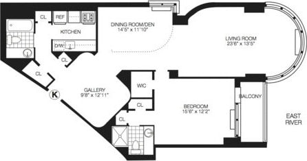 floor plan / room layout