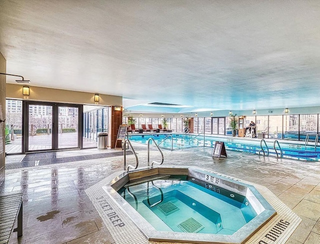 view of indoor pool