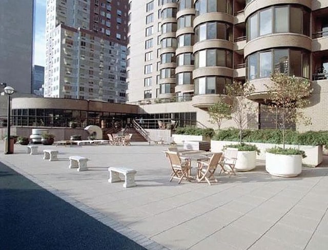 view of property's community with a view of city