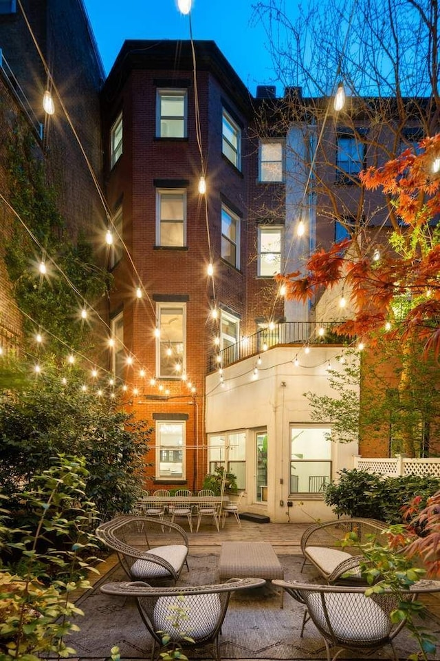 243 E 17th St, New York City, NY 10003 - back of house featuring a patio