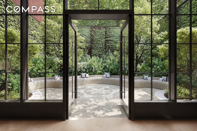 entryway featuring plenty of natural light
