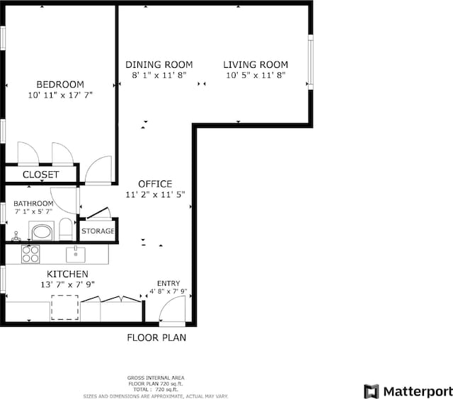 302 96th St Unit 4-R, New York City, NY 11209 - room layout